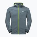 Jack Wolfskin férfi Hydro Grid Fleece szürke 1710001_6098_002 6