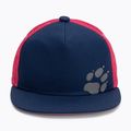 Jack Wolfskin gyermek baseball sapka Rib Paw tengerészgyalogos/rózsaszín 1907641_1225 4
