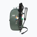 Jack Wolfskin Athmos Shape 16 l sövény zöld túra hátizsák 4