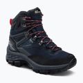 Jack Wolfskin női túrabakancs Rebellion Guide Texapore Mid fekete-kék 4053801