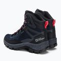 Jack Wolfskin női túrabakancs Rebellion Guide Texapore Mid fekete-kék 4053801 3