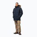 Jack Wolfskin férfi pehelykabát Glacier Canyon Parka tengerészkék 1107674_1010