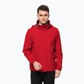 Jack Wolfskin férfi Stormy Point 2L esőkabát piros 1111142_2206