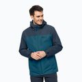 Jack Wolfskin férfi esőkabát Taubenberg kék 1115311_4133_006 5