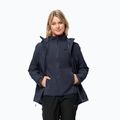 Jack Wolfskin női Moonrise 3In1 kabát éjszakai kék 3