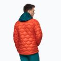 Jack Wolfskin férfi Alpspitze Down Hoody skit kabát narancssárga 1206771_3017 2