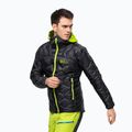 Jack Wolfskin férfi Alpspitze Down Hoody szürke 1206771_6350 sí kabát