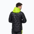 Jack Wolfskin férfi Alpspitze Down Hoody szürke 1206771_6350 sí kabát 2