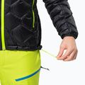 Jack Wolfskin férfi Alpspitze Down Hoody szürke 1206771_6350 sí kabát 3
