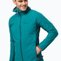 Jack Wolfskin férfi sí dzseki Alpspitze Ins Hoody zöld 1206781_1124