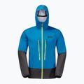 Jack Wolfskin férfi Alpspitze Hoody sí dzseki kék 1307371_1361 8