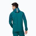 Jack Wolfskin férfi Alpspitze Hoody zöld 1307371_4133 sí kabát 2