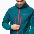 Jack Wolfskin férfi Alpspitze Hoody zöld 1307371_4133 sí kabát 3