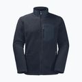 Jack Wolfskin férfi Kingsway fleece pulóver sötétkék 1709002 6