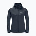 Női gyapjú Jack Wolfskin Hydro Grid Fleece szürke 1709911 9