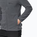 Jack Wolfskin férfi Beilstein szürke fleece pulóver 1710551 3