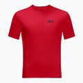 Jack Wolfskin férfi trekking póló Tech piros 1807071_2206 3