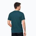 Férfi Jack Wolfskin Hiking Graphic póló kék 1808761_4133 2