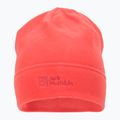 Jack Wolfskin Real Stuff narancssárga fleece téli sapka 1909852 2