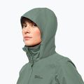 Jack Wolfskin női Stormy Point 2L esőkabát zöld 1111202 3