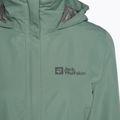 Jack Wolfskin női Stormy Point 2L esőkabát zöld 1111202 8