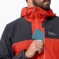 Jack Wolfskin férfi Go Hike esőkabát piros 1114051 3