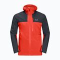 Jack Wolfskin férfi Go Hike esőkabát piros 1114051 7