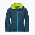 Jack Wolfskin Fourwinds Jacket Kids softshell kabát tengerészkék 1608011 4