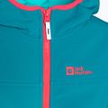 Jack Wolfskin Fourwinds Jacket Kids softshell kabát kék 1608011 3