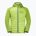 Jack Wolfskin férfi Routeburn Pro Hybrid kabát zöld 1710511 9