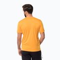 Jack Wolfskin Peak Graphic férfi trekking póló narancssárga 1807183 2