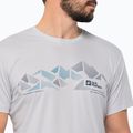 Férfi Jack Wolfskin Peak Graphic trekking póló fehér 1807183 3