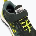 Jack Wolfskin Vili Hiker Texapore Low gyermek túrabakancs zöld 4056831_4136_350 10