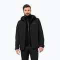 Jack Wolfskin férfi 3 az 1-ben kabát Taubenberg 3In1 fekete 6001 3
