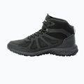 Férfi Jack Wolfskin Woodland 2 Texapore Mid fekete túracipő 11