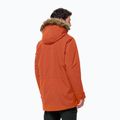 Férfi télikabát Jack Wolfskin Glacier Canyon Parka kárminpiros színű parka 2