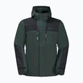 Jack Wolfskin férfi Jasper 3in1 esőkabát fekete olívazöld 8
