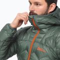 Jack Wolfskin Alpspitze Down Hoody hedge zöld férfi sí kabát 4