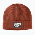 Jack Wolfskin Edo Badge Beanie kárminpiros téli sapka 8