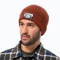 Jack Wolfskin Edo Badge Beanie kárminpiros téli sapka 7