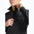 Jack Wolfskin férfi fleece pulóver Baiselberg Fz fekete 4