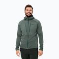 Férfi hibrid dzseki Jack Wolfskin Alpgrat Pro Ins Fz sövényzöld