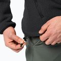 Jack Wolfskin férfi Kammweg Pile Fz fantom fleece pulóver 6
