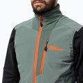 Jack Wolfskin férfi túrázó ujjatlan Alpspitze sövény zöld 3