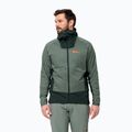 Jack Wolfskin Alpspitze Ins Hybrid Hybrid hedge zöld férfi esőkabát