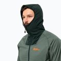 Jack Wolfskin Alpspitze Ins Hybrid Hybrid hedge zöld férfi esőkabát 4