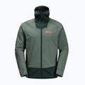 Jack Wolfskin Alpspitze Ins Hybrid Hybrid hedge zöld férfi esőkabát 7