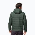 Jack Wolfskin férfi pehelypaplan dzseki Lapawa Ins Hoody fekete olívazöld 2