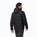 Férfi Jack Wolfskin Ather Down Hoody esőkabát fekete 2