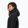 Női pehelykabát Jack Wolfskin Deutzer Coat fekete 4